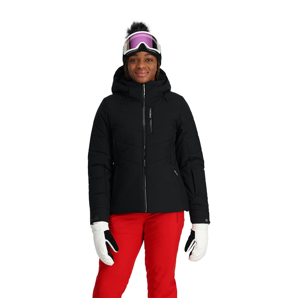 Haven Insulated Ski Jacket - White Black (White) - Womens | Spyder