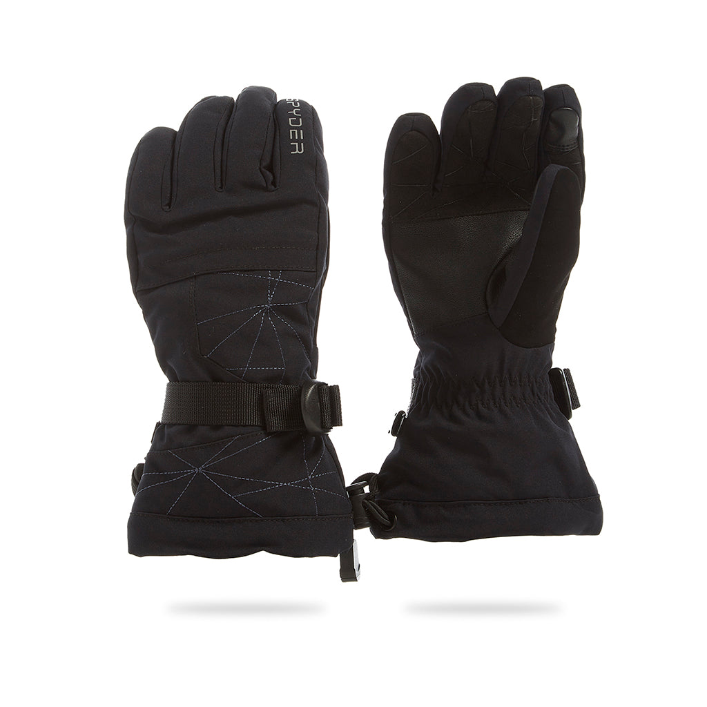 Overweb Ski Glove - Black - Boys | Spyder