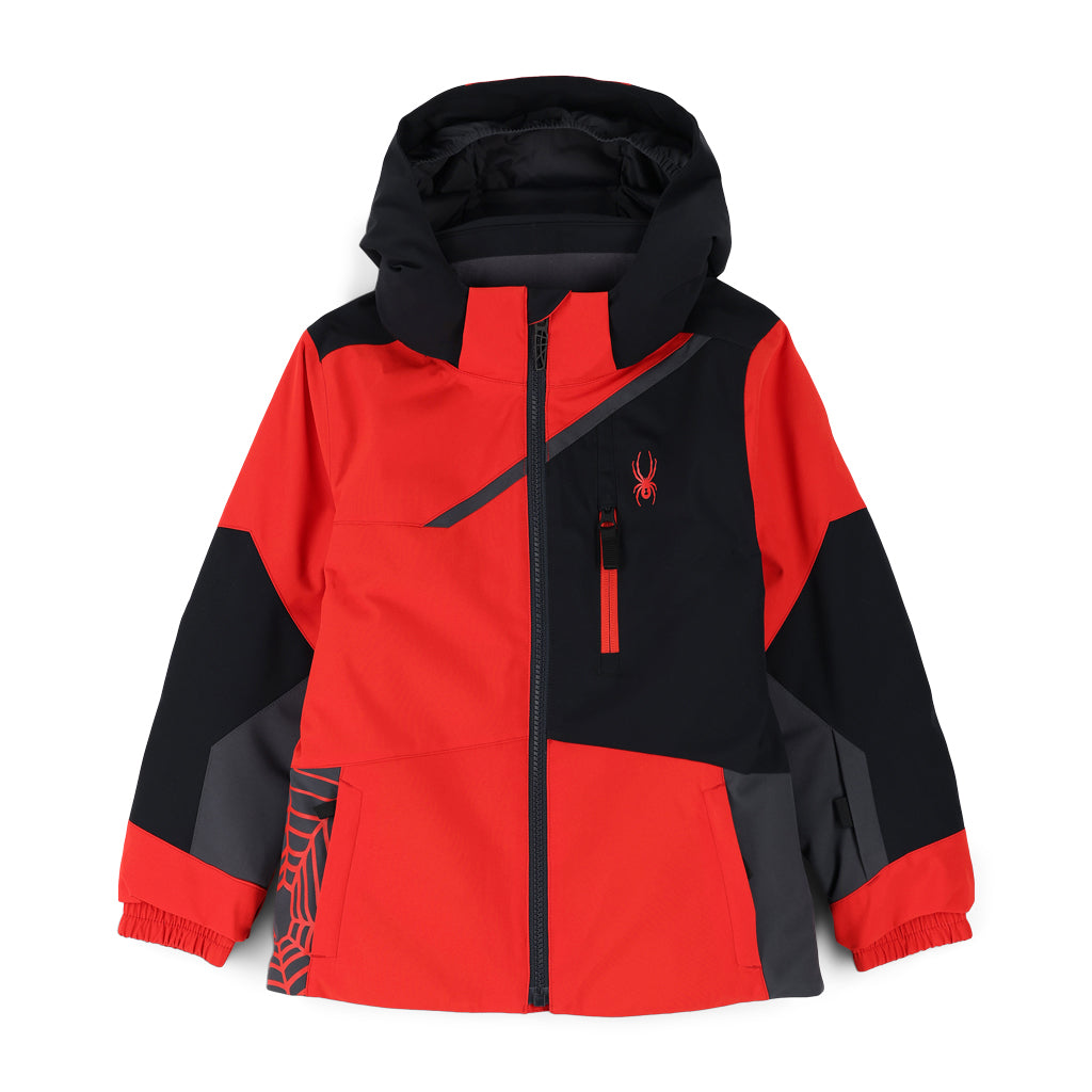 Challenger Insulated Ski Jacket - Volcano (Red) - Boys | Spyder