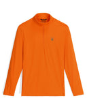 Mens Prospect Half Zip T-Neck - Flash Orange