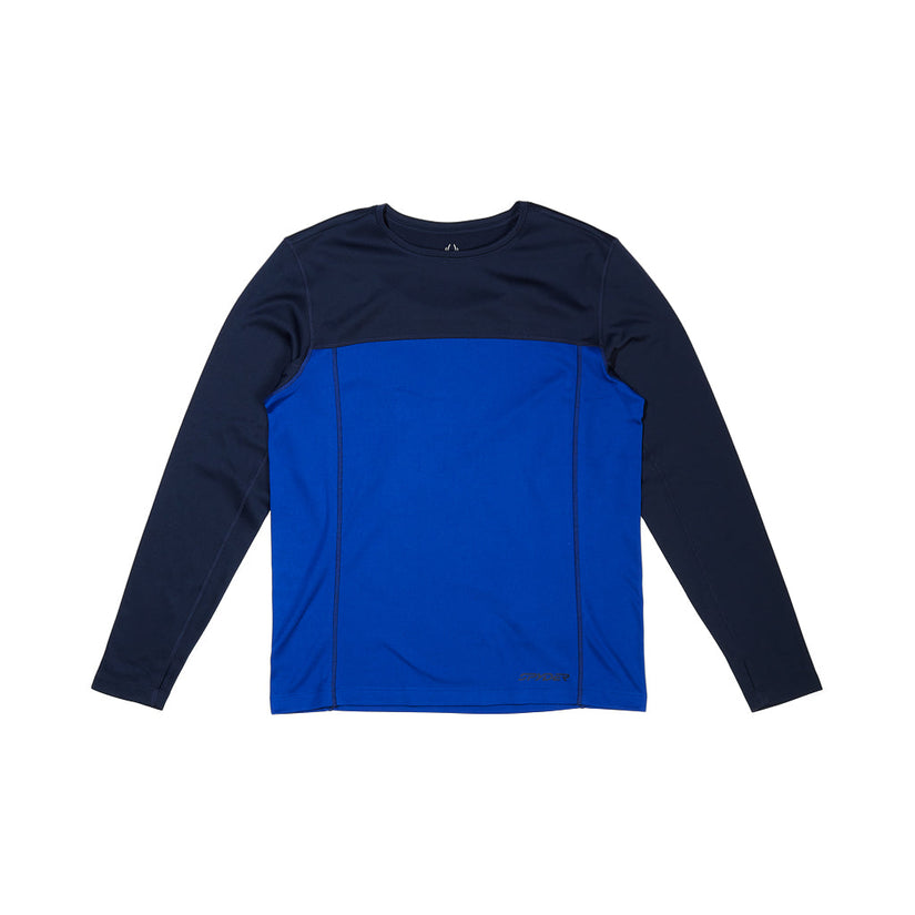 Mens Stretch Charger Crew - Electric Blue