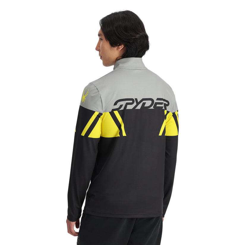 Mens Podium Half Zip - Acid Yellow