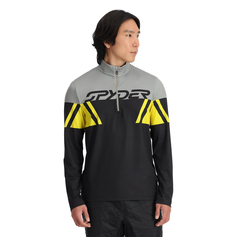 Mens Podium Half Zip - Acid Yellow