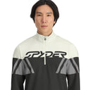 Mens Podium Half Zip T-Neck - Black