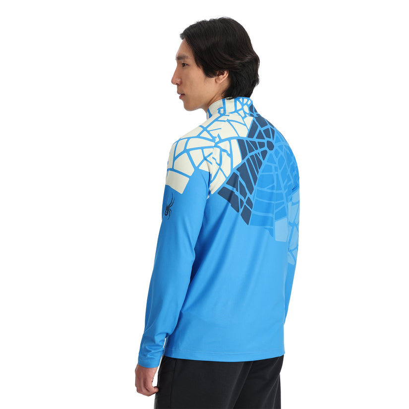 Mens Legacy Half Zip - Aether Blue