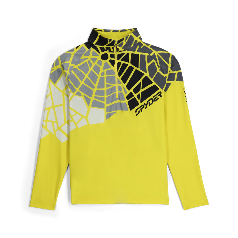 Mens Legacy Half Zip - Acid Yellow