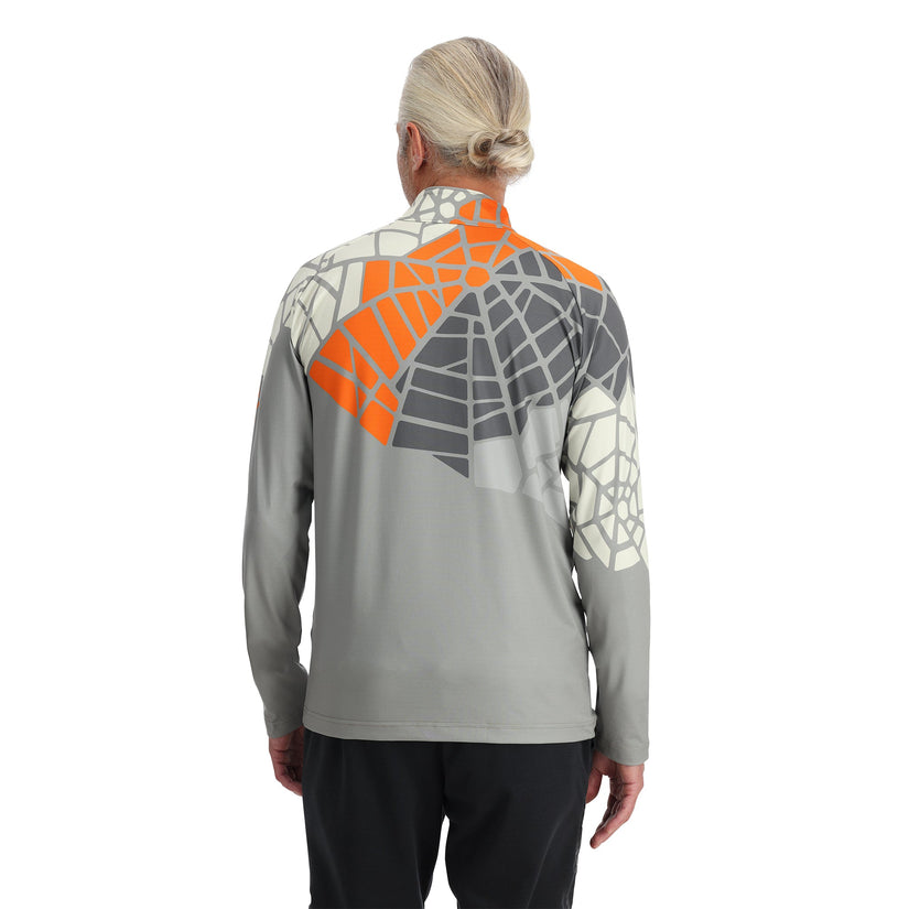 Mens Legacy Half Zip - Concrete