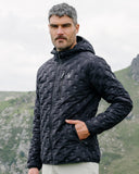 Men's Zenith Hooded Down Jacket - Black