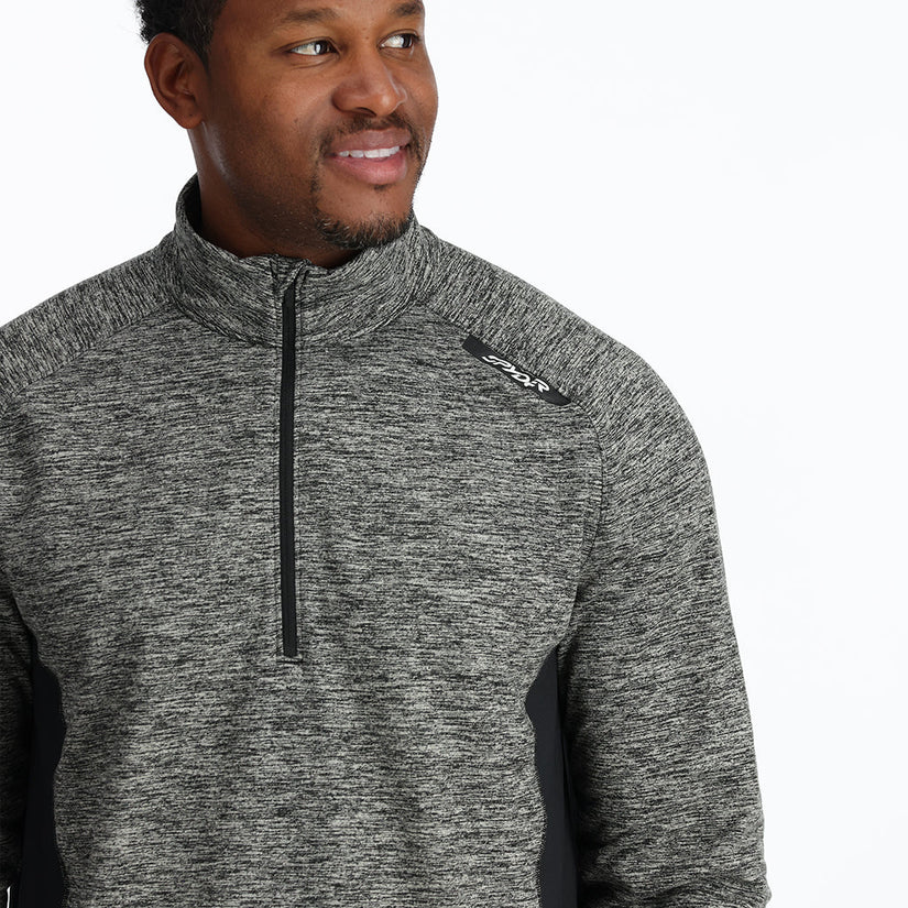 Mens Accord Half Zip - Black