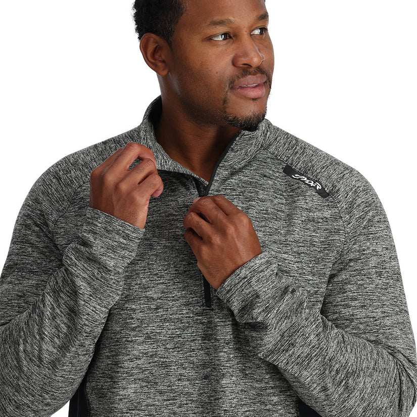 Mens Accord Half Zip - Black