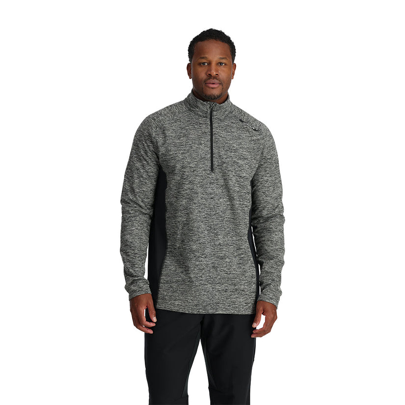 Mens Accord Half Zip - Black