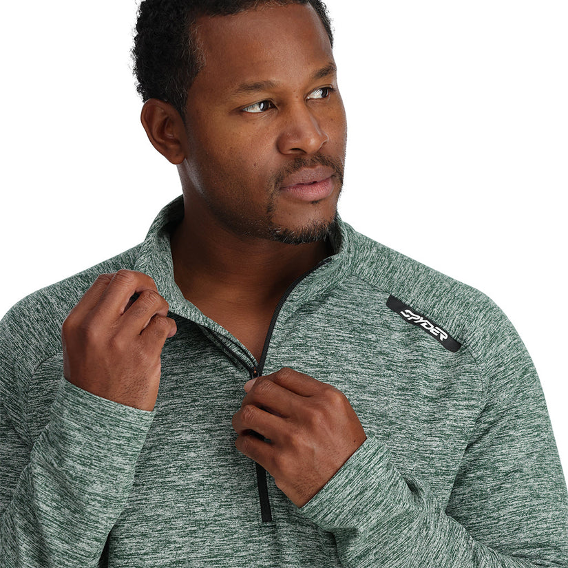 Mens Accord Half Zip - Cypress Green