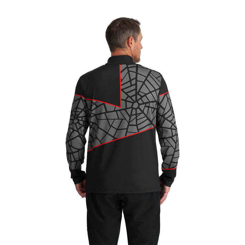 Mens Vital Half Zip - Black