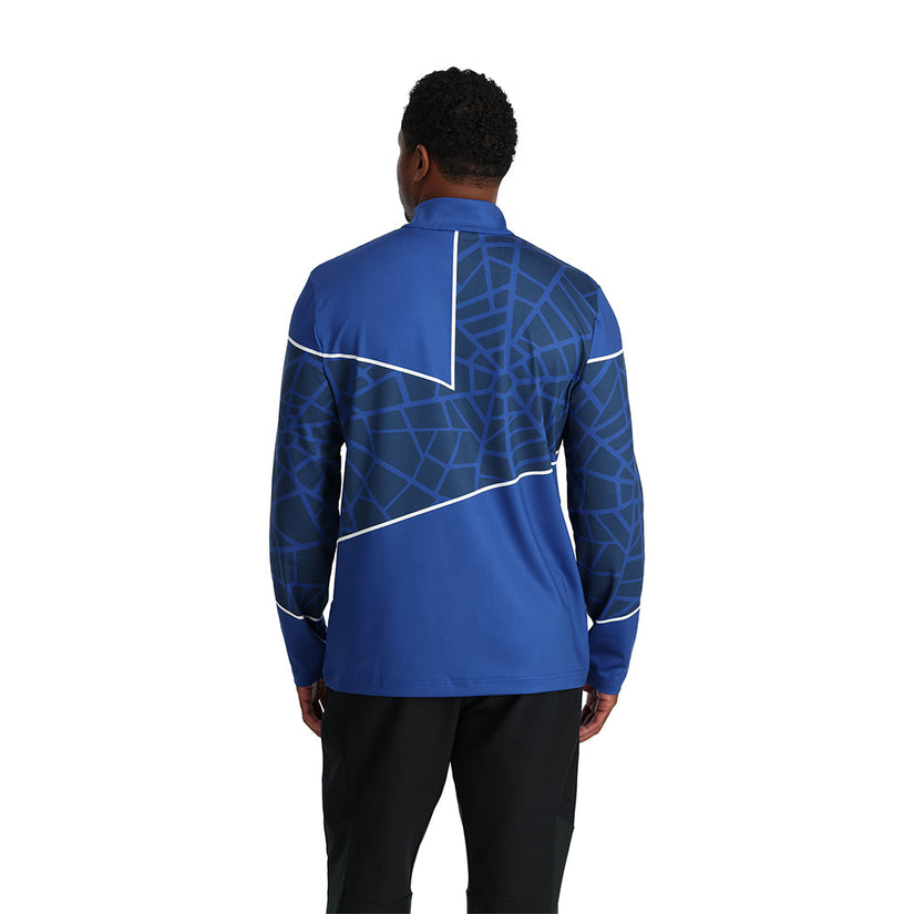 Mens Vital Half Zip - Electric Blue