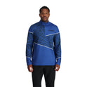 Mens Vital Half Zip - Electric Blue