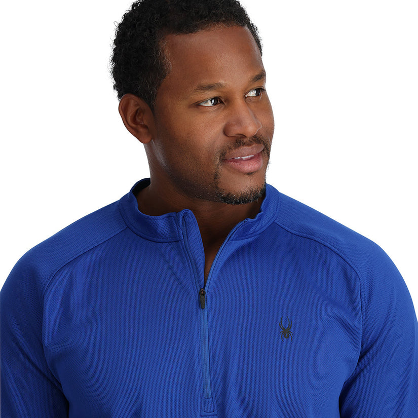 Mens Turner Half Zip - Electric Blue