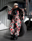 Womens Society Fleece Overalls - Society Racing Green