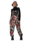 Womens Society Fleece Overalls - Society Racing Green