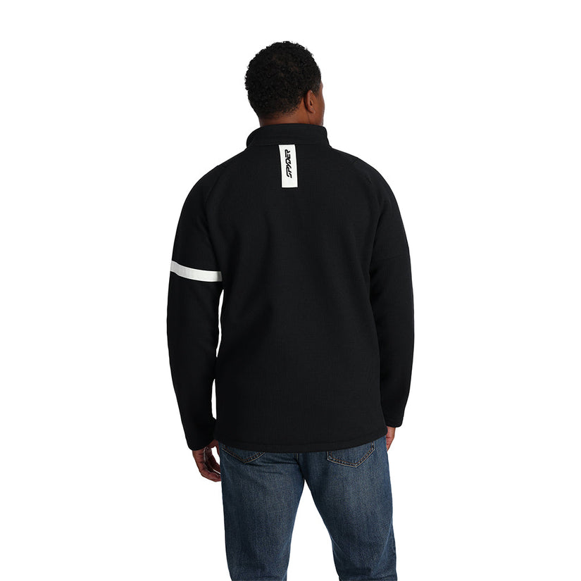 Mens Wengen Bandit Full Zip - Black