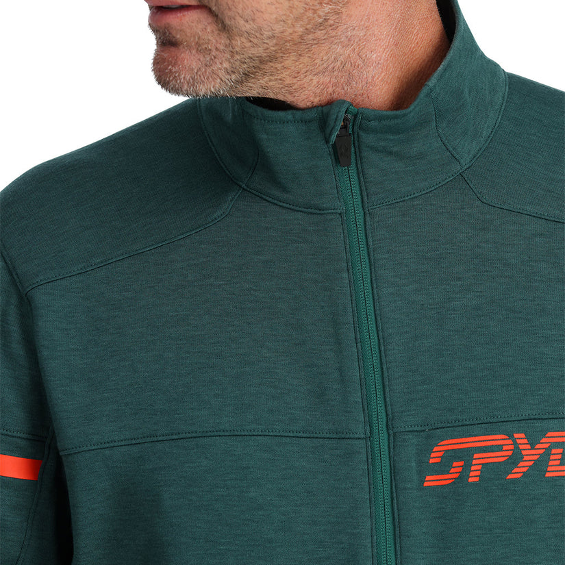 Mens Speed Fleece Full Zip - Cypress Green