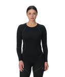 Womens Momentum Baselayer Top- Black