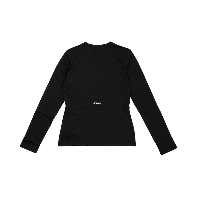 Womens Stretch Charger Crew - Black