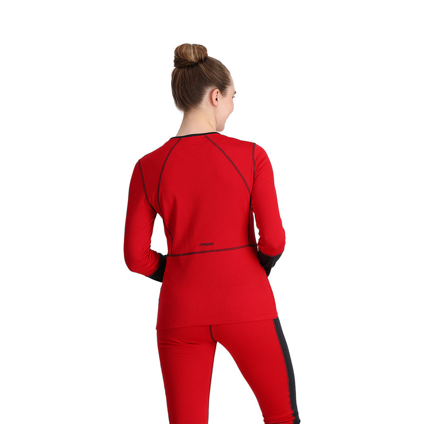 Womens Stretch Charger Crew - Pulse