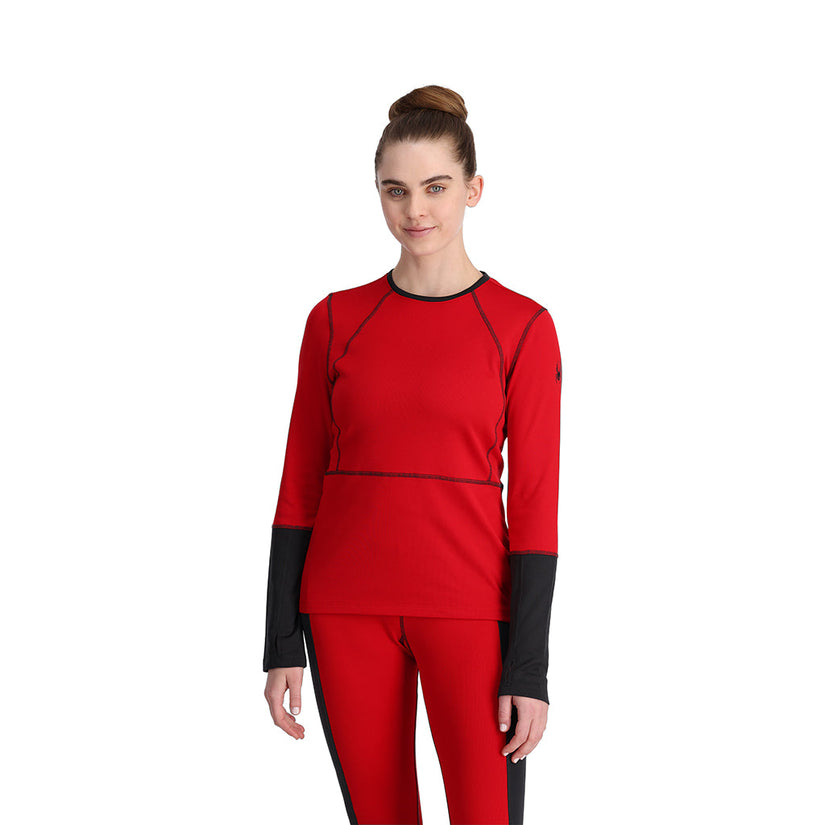 Womens Stretch Charger Crew - Pulse