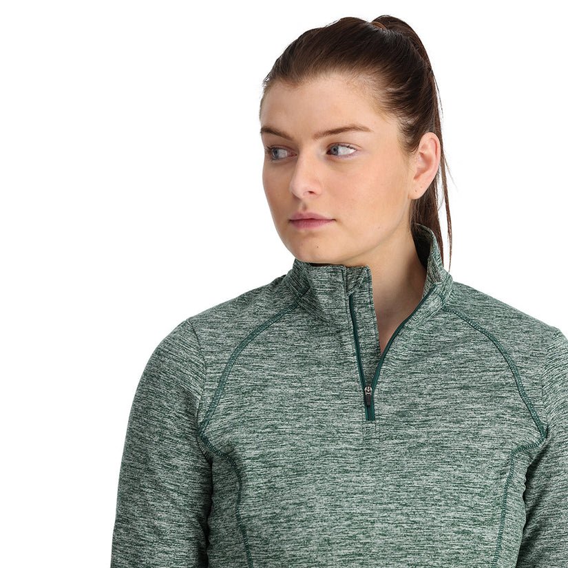 Womens Accord Half Zip - Cypress Green