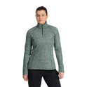 Womens Accord Half Zip - Cypress Green