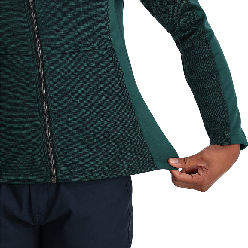 Womens Encore Full Zip - Cypress Green