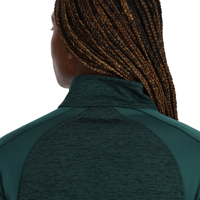 Womens Encore Full Zip - Cypress Green