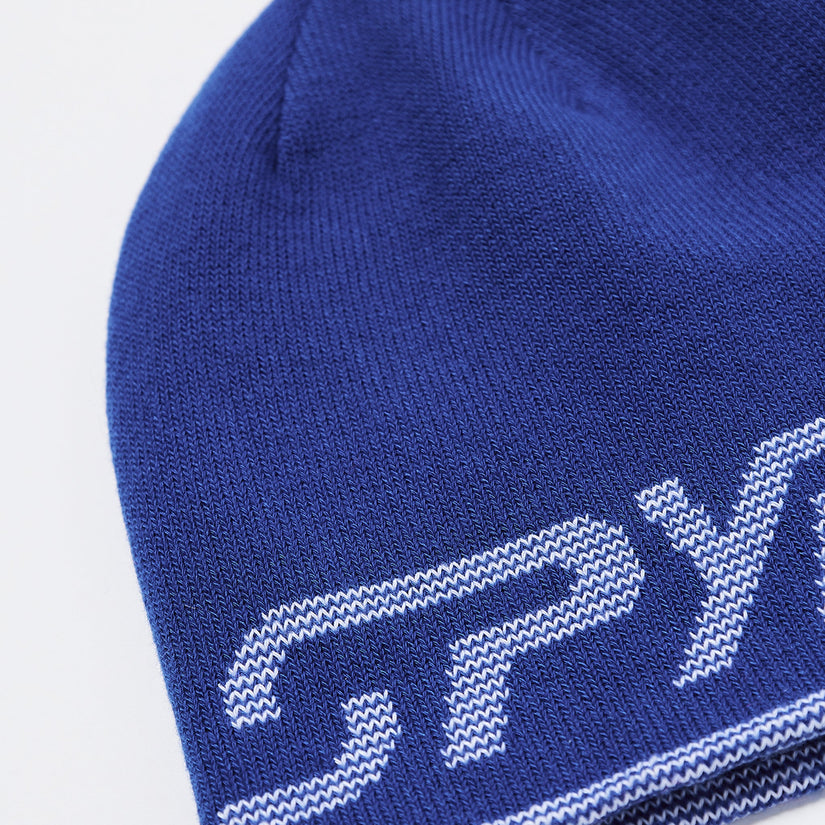 Boys Reversible Bug Beanie - Electric Blue