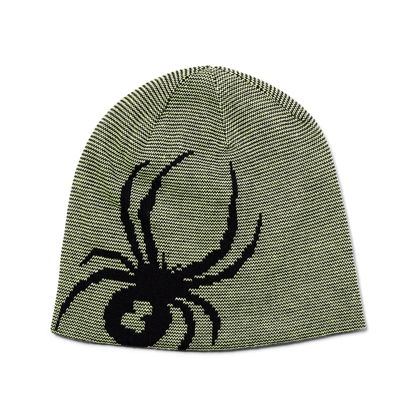 Boys Reversible Bug Beanie - Lime Ice