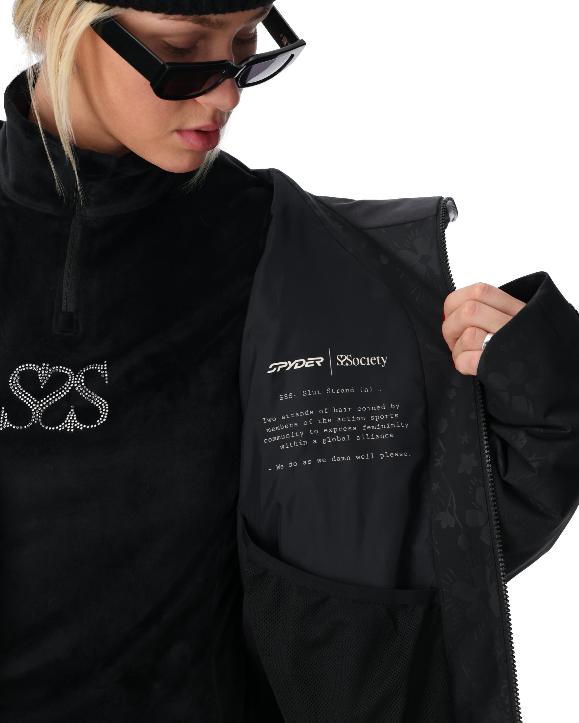 Unisex Society Lift Jacket - Black – Spyder Canada