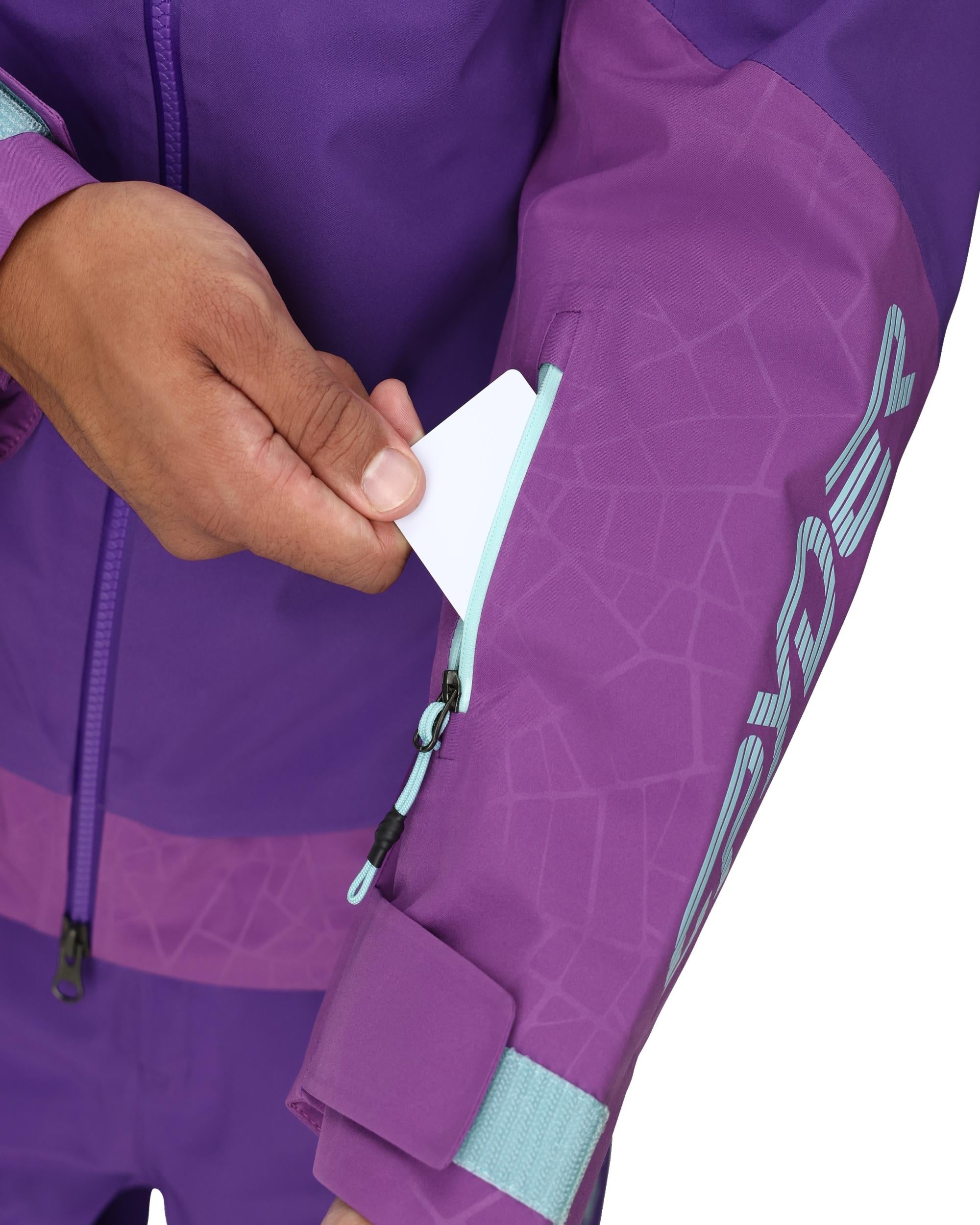 Mens Sanction Jacket - Deep Purple – Spyder Canada