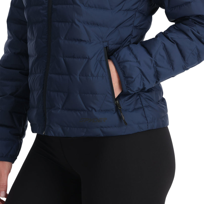 Womens Zenith Hooded - True Navy