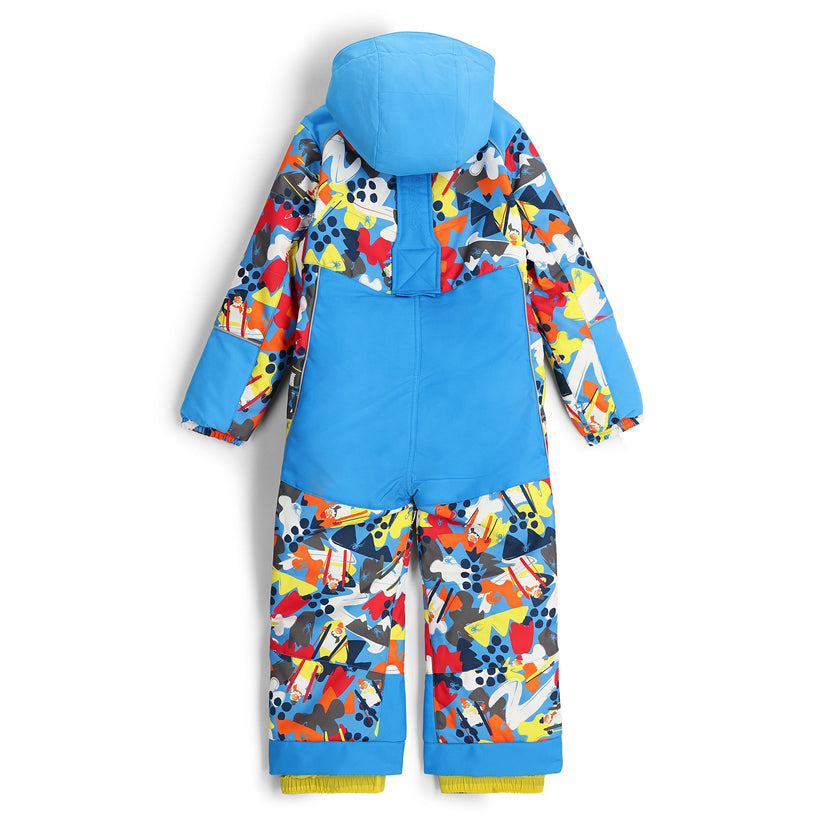 Little Kids Stevie Snowsuit - Yeti Camo Aether Blue