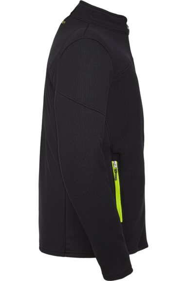 Mens Bandit Full Zip - Black Sharp Lime (2020)