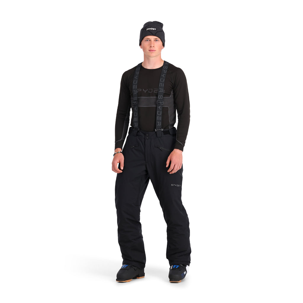 Sentinel Regular Fit Insulated Ski Pant - Black - Mens | Spyder