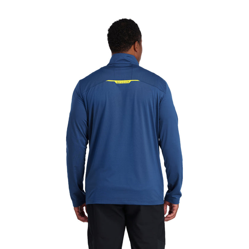 Mens Leader Graphene Half Zip - Abyss Citron (2022)