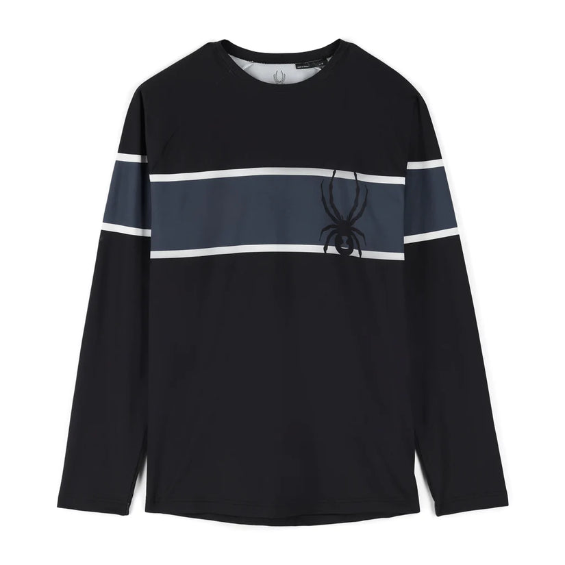 Mens Pump Long Sleeve Crew Neck - Black (2022)