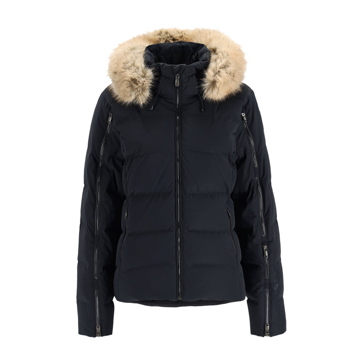 Womens Falline Faux Fur Black (2022) Spyder Canada