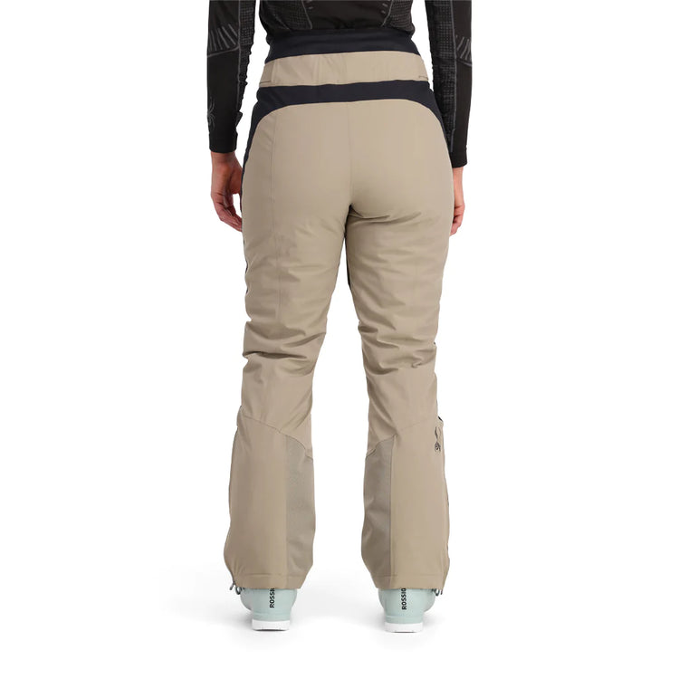 Echo Insulated Ski Pant Cashmere Grey Womens Spyder
