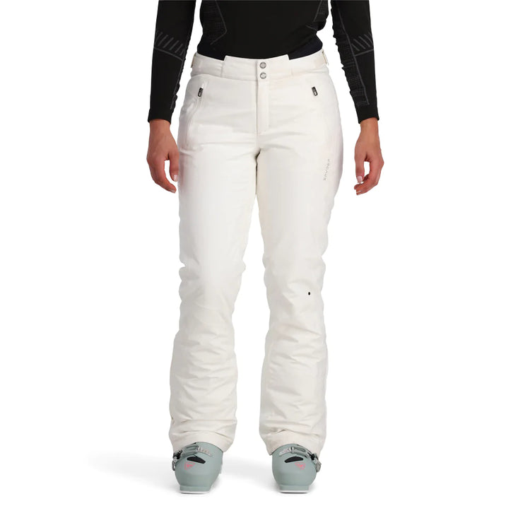 Echo Insulated Ski Pant - White - Womens