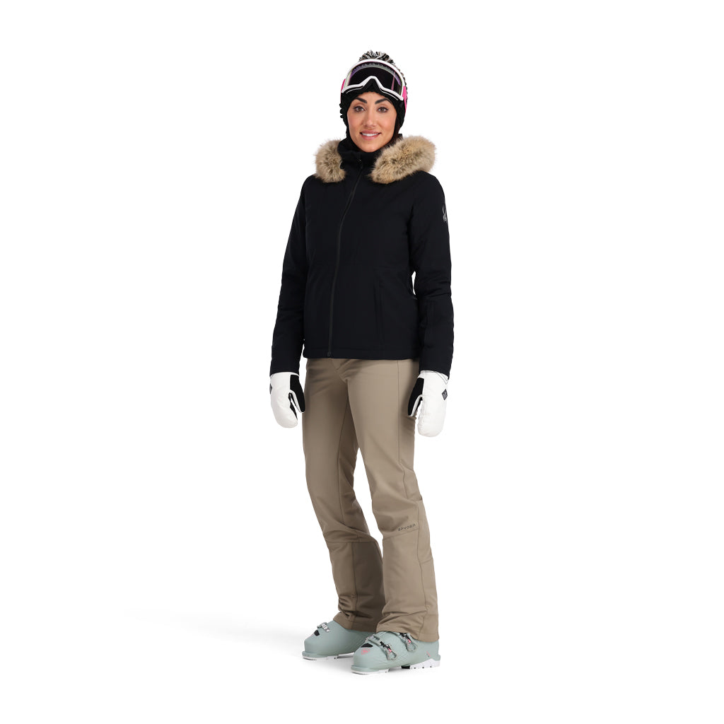 Vida Insulated Ski Jacket - Black - Womens | Spyder