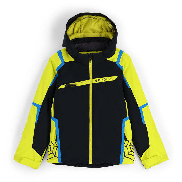 Challenger Insulated Ski Jacket - Black - Boys | Spyder – Spyder