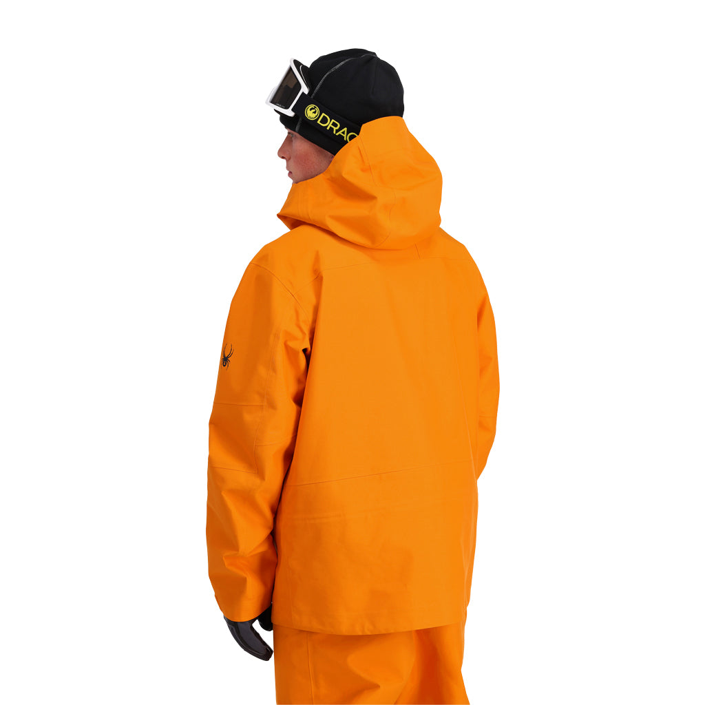 Sanction Shell Ski Jacket - Desert Sun (Orange) - Mens | Spyder