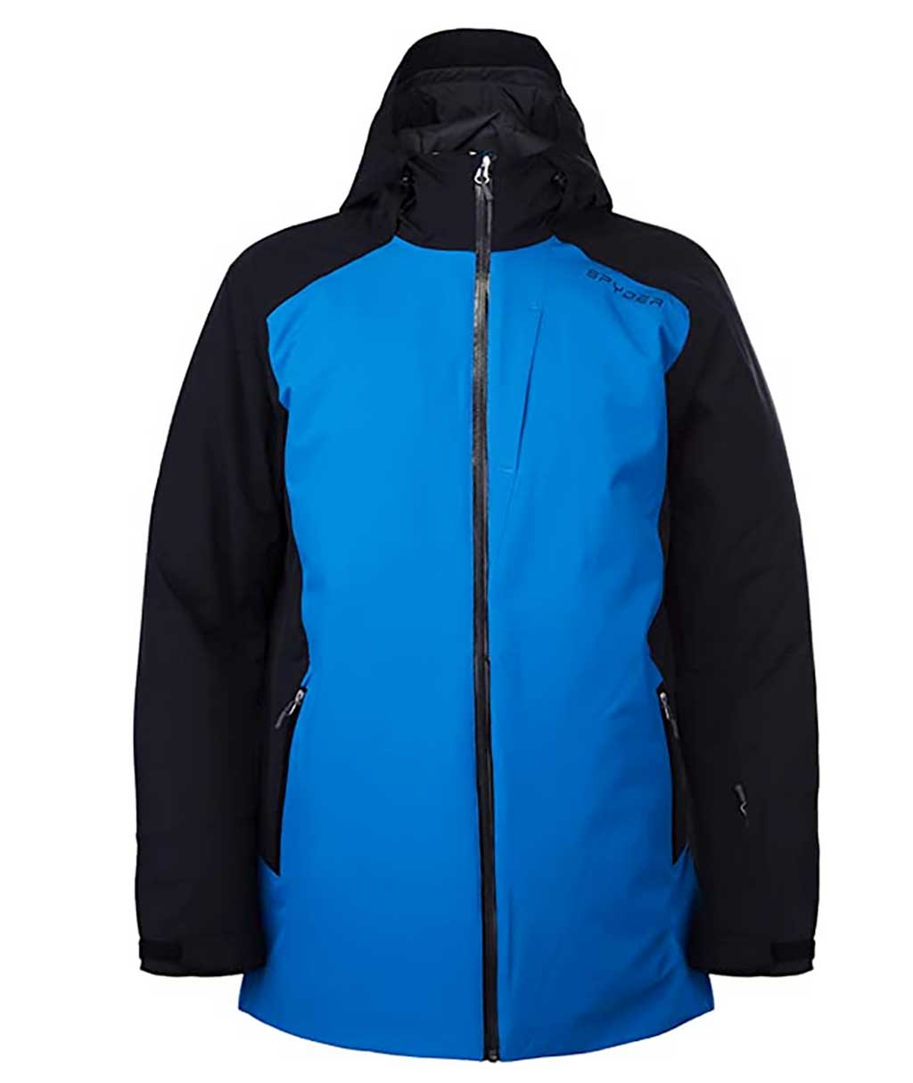 Lodge Insulated Ski Jacket Old Glory Blue Mens Spyder